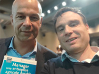 Photo de Gilles Cavalli accompagné de Arnaud Rousseau